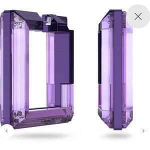 Swarovski Ring and Earrings - Size 58, Purple